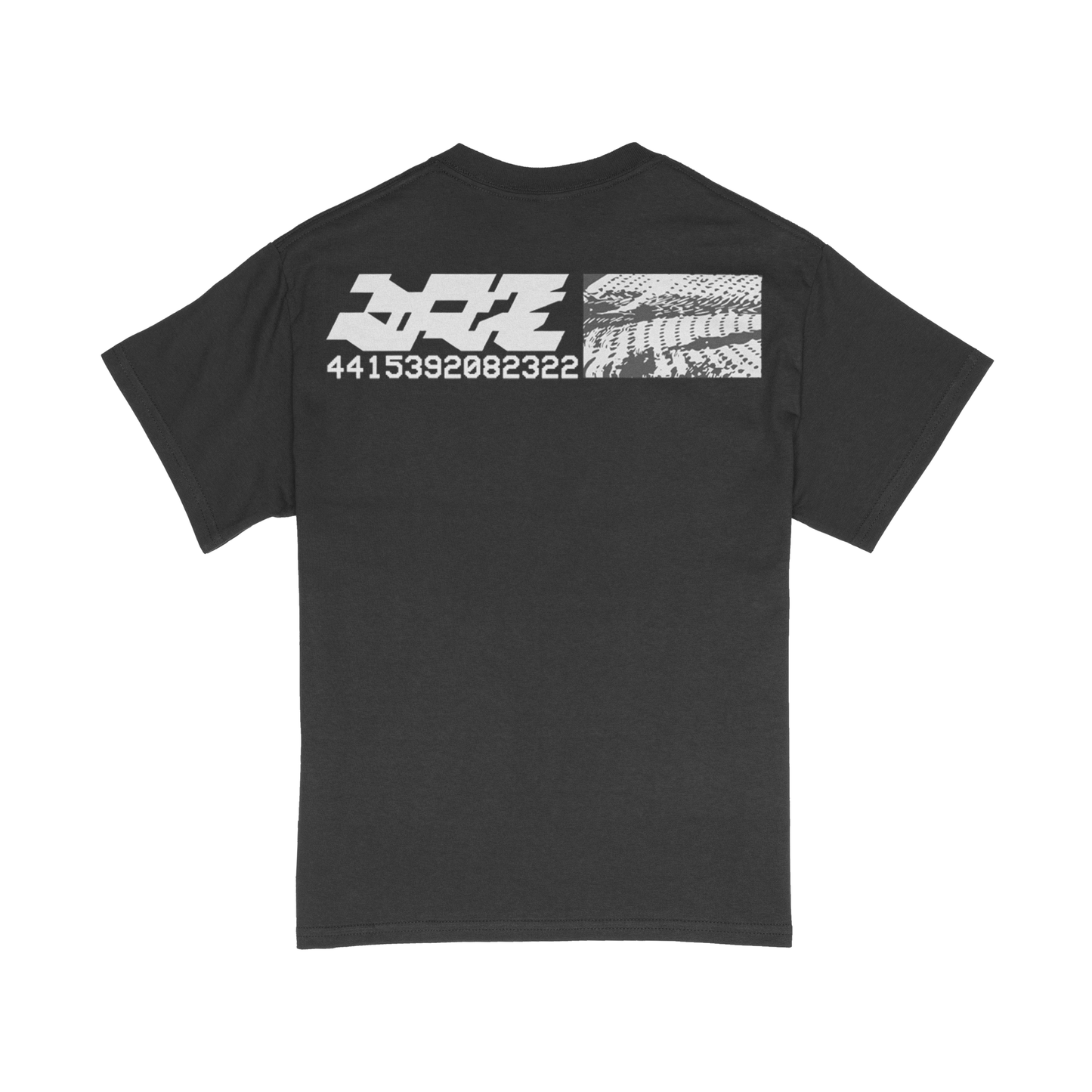 D65-46N / BLACK GRAPHIC TEE