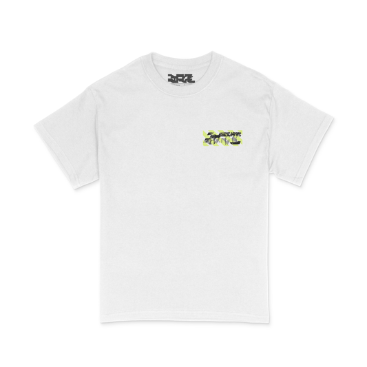 D65-G2N / WHITE GRAPHIC TEE