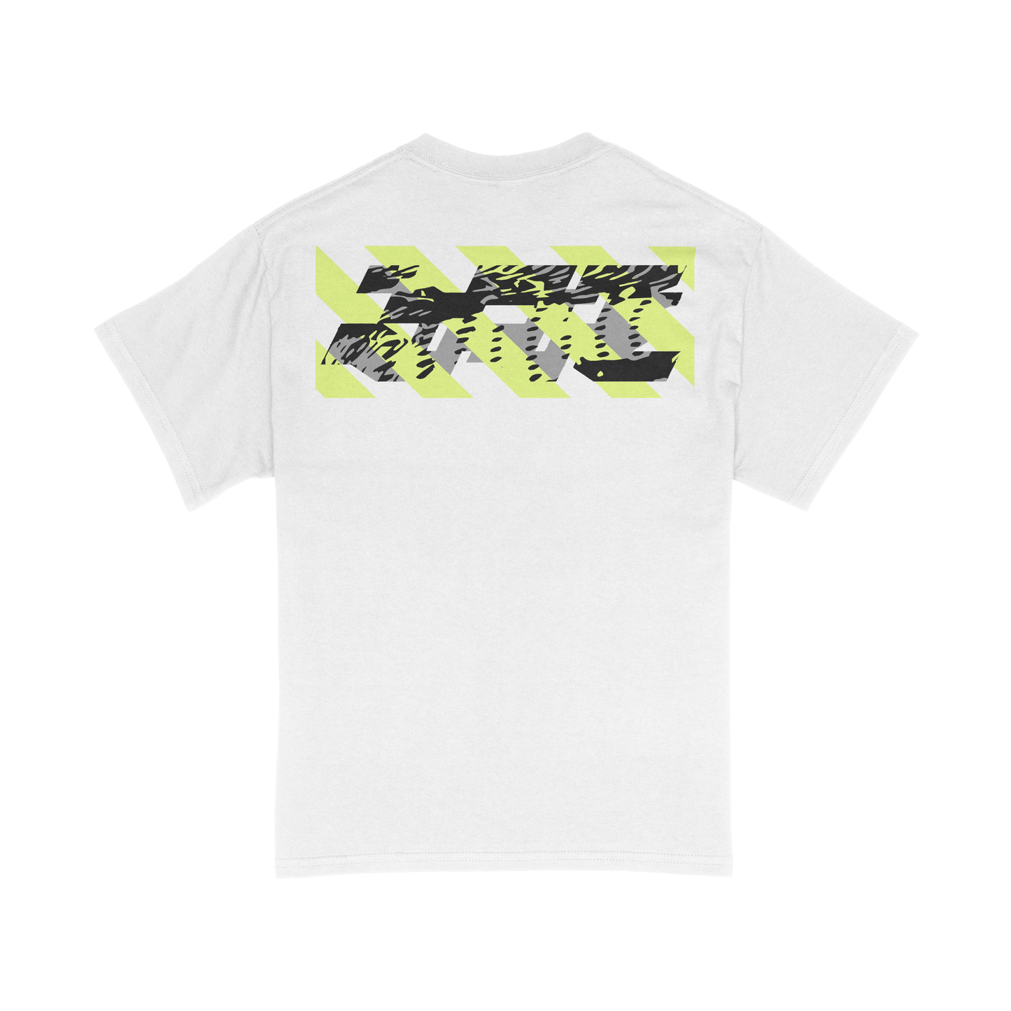 D65-G2N / WHITE GRAPHIC TEE