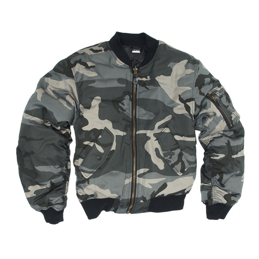 DARK CAMO BOMBER