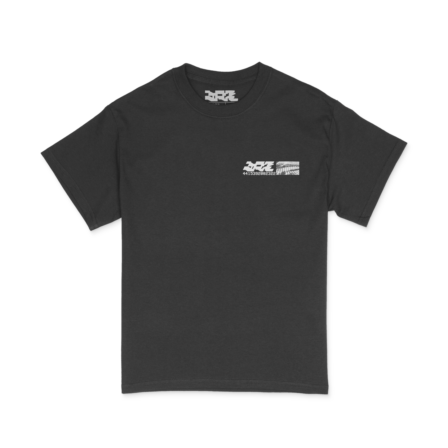 D65-46N / BLACK GRAPHIC TEE